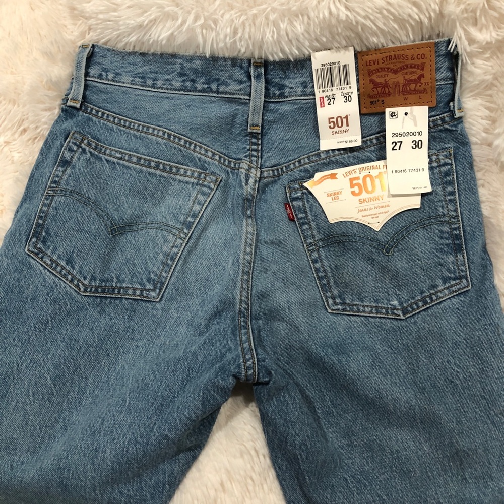 Levi’s 501 High Rise Skinny Jean (NWT)